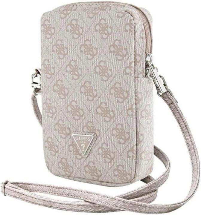 Productafbeelding Guess PU 4G Triangle Logo Portemonnee - roze