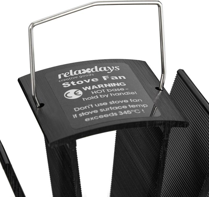 Produktbild Relaxdays Ofenventilator (19 x 12 x 26 cm)
