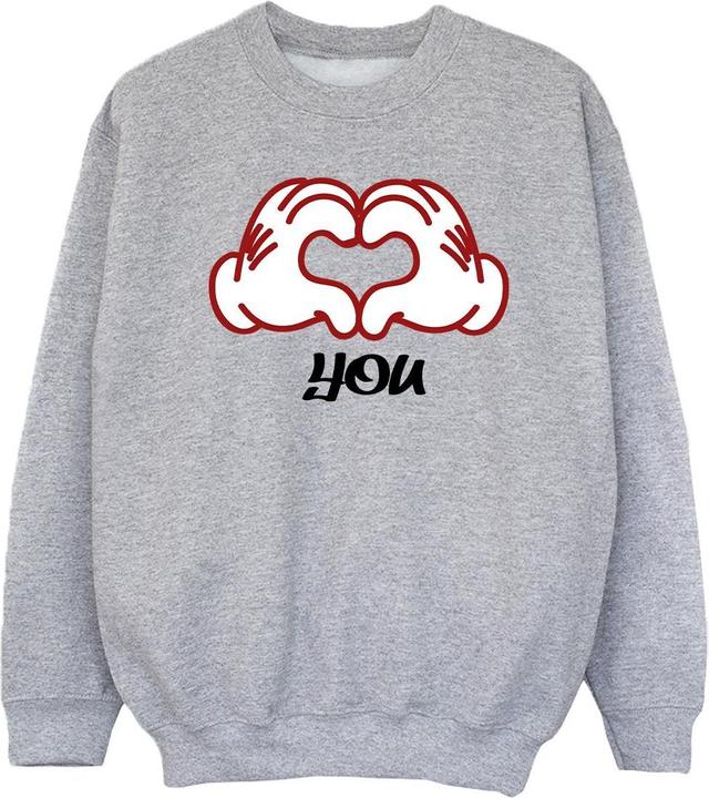Produktbild Disney Mickey Mouse Love You Hands Sweatshirt Mädchen (104)