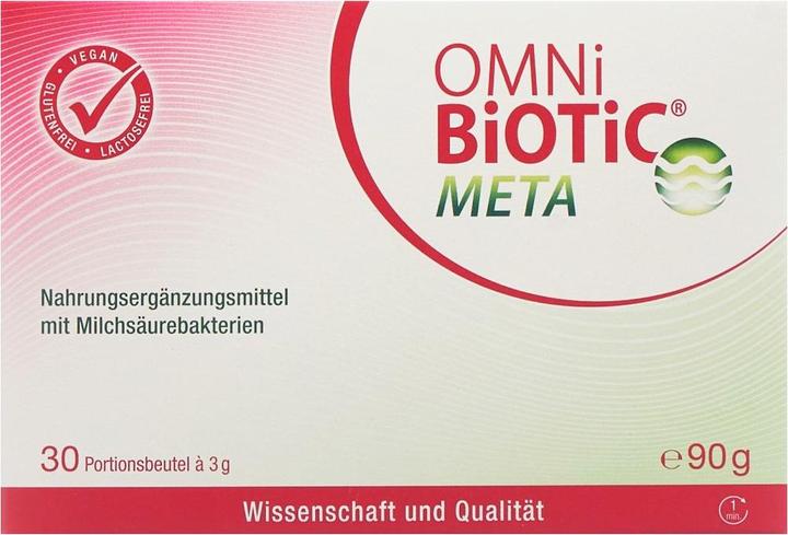 Actual product image Omni Biotic OMNi-BiOTiC Meta Pulver (30 Piece, Powder, 149 g)