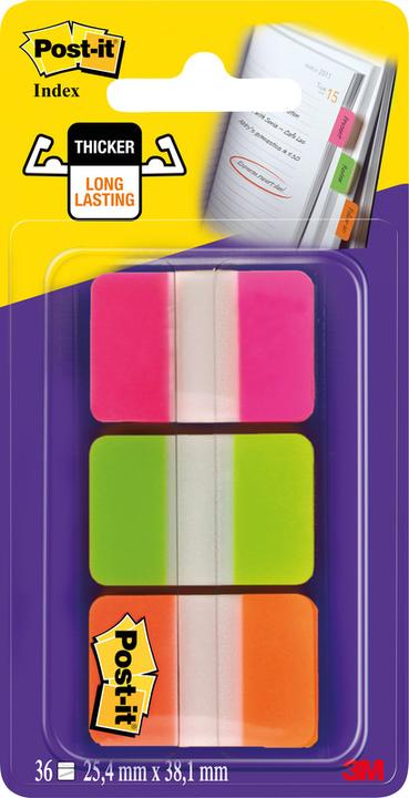 Actual product image Post-it Index Strong (25.5 x 38 mm)