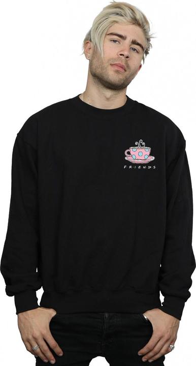 Produktbild Friends Coffee Cup Breast Print Sweatshirt (5XL)