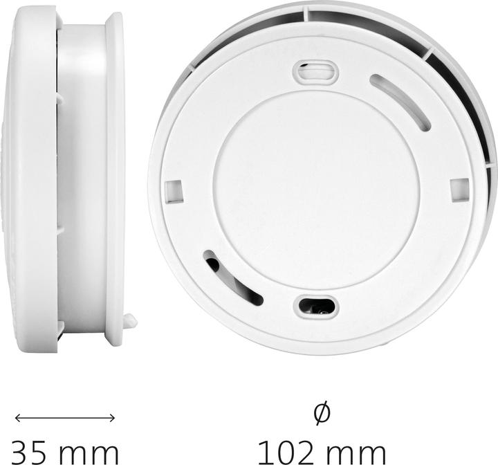 Actual product image Alecto SD1010 2x
