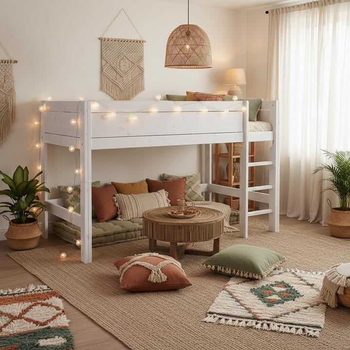 Actual product image Lifetime Kidsrooms Half height bed (90 x 200 cm)