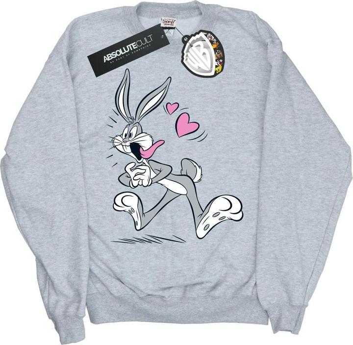Produktbild Looney Tunes Bugs Bunny In Love Sweatshirt Mädchen (140, 146)