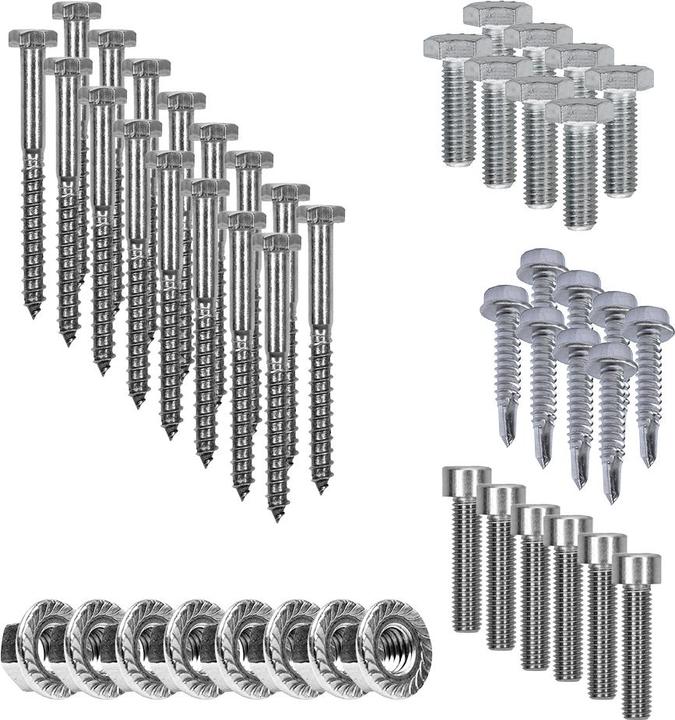 Produktbild Offgridtec Befestigungs-Set für 2 Solarmodule - für Dachziegel für Solarmodule mit 40mm Rahmenhöhe