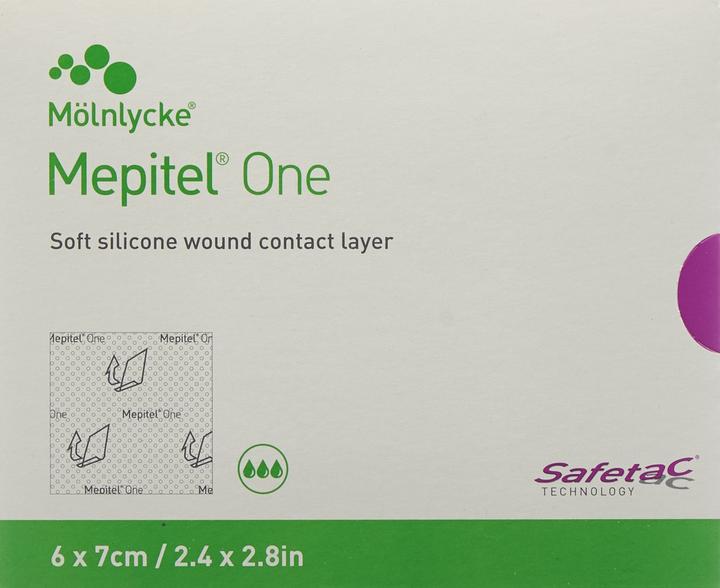 Produktbild Mepitel One Wundverband 6x7cm (skin tears) 5 Stk (5 x)