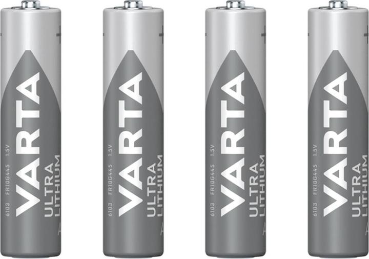 Productafbeelding Varta ULTRA Lithium (4 Pcs., AAA, 1100 mAh)