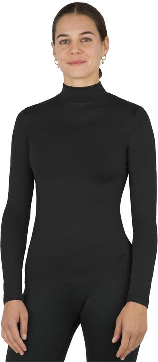Actual product image Normani Ladies' merino longsleeve with stand-up collar "Romsey" - 9561 (XL)