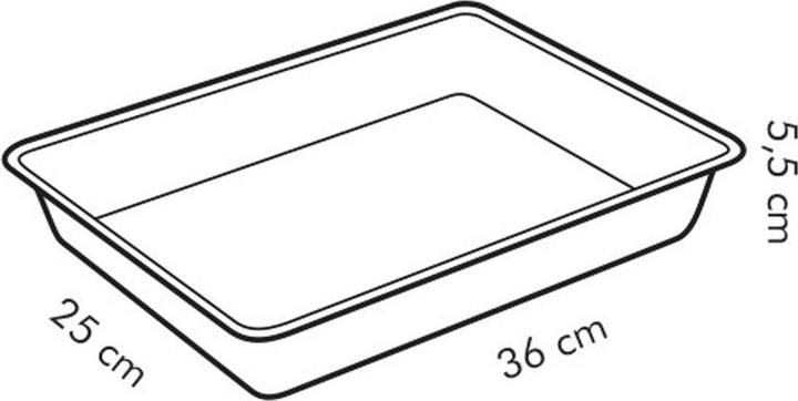 Actual product image Tescoma Baking tray, deep DELICIA 36 x 25 cm