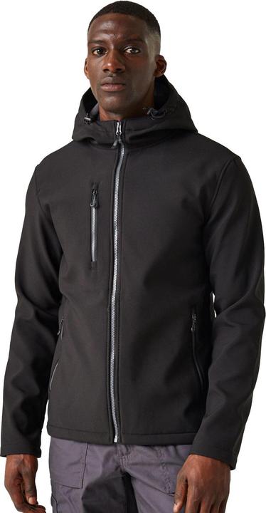Actual product image Regatta Mens Navigate 2 Layer Soft Shell Jacket (M)
