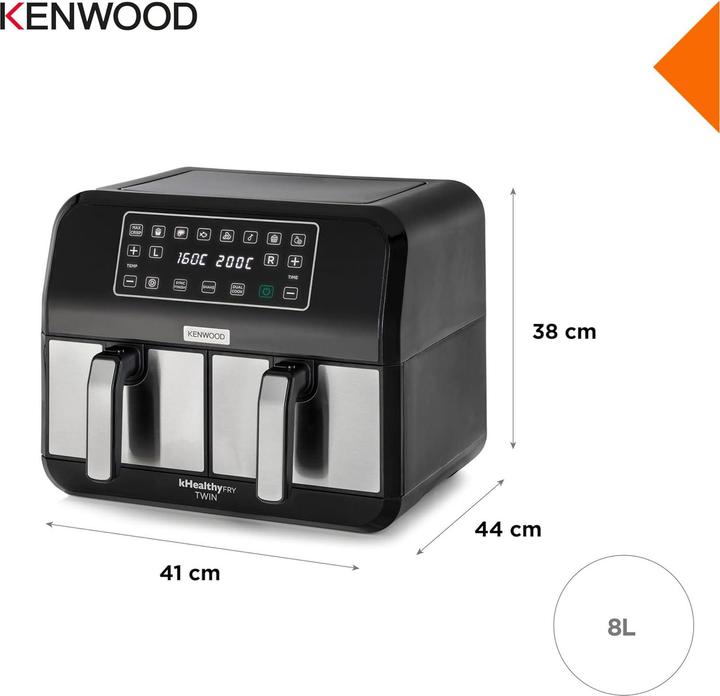 Produktbild Kenwood kHealthy Fry Twin Airfryer