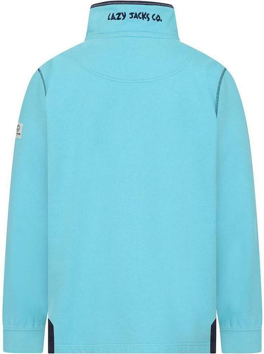 Actual product image Lazy Jacks Mens Quarter Zip Sweatshirt (S)