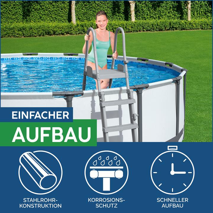 Actual product image Bestway Flip & Lock™ Above Ground Pool Ladder 1.32 m