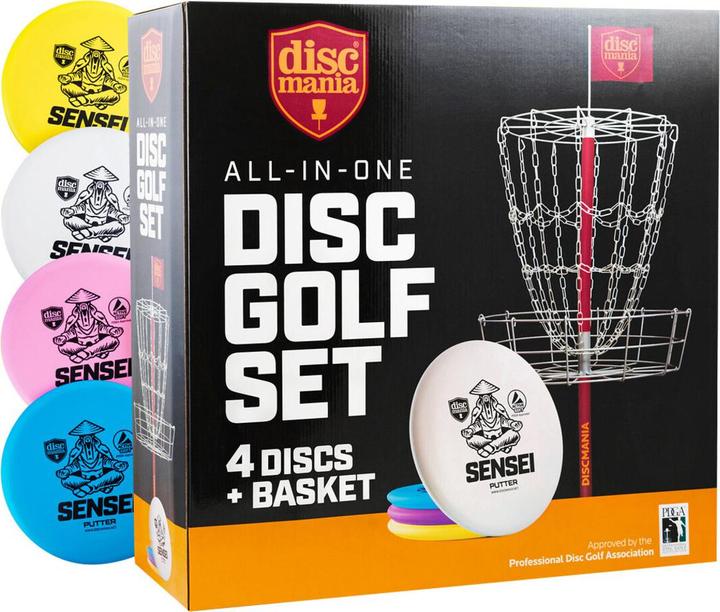 Produktbild Discmania Discgolf target with discs