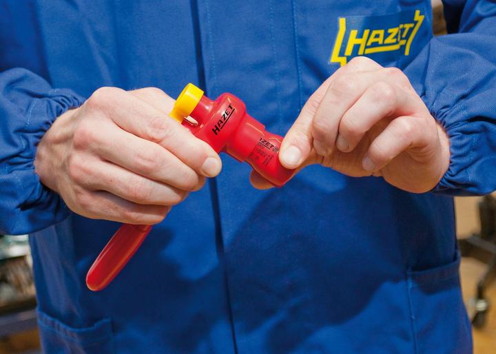 Produktbild HAZET Werkzeug Satz ∙ schutzisoliert 150/27 ∙ Vierkant10 mm (3/8 Zoll) ∙ Aussen Sechskant Profil, Au… (27 Teile)