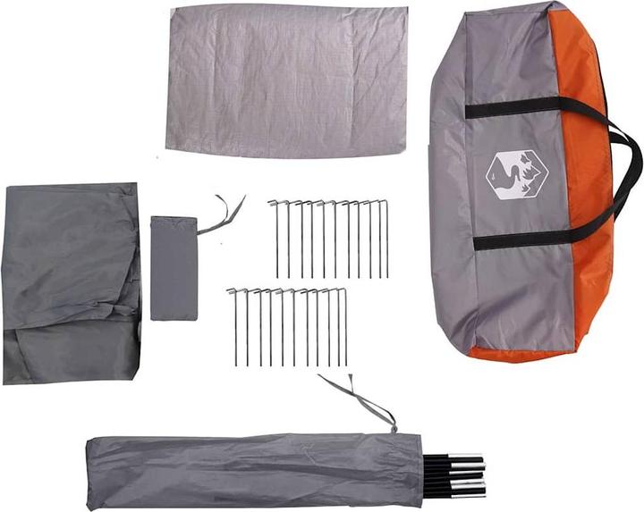 Immagine prodotto VidaXL Tenda familiare a tunnel 6 persone Impermeabile (Tenda a tunnel, 11.15 kg, 6 persone)