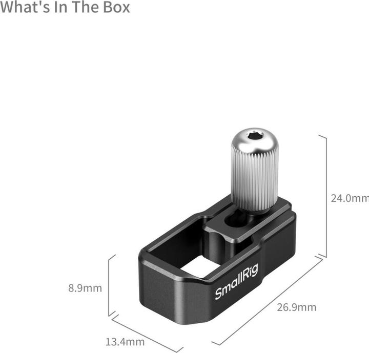 Produktbild SmallRig Clamp USB-C-Kabel für Canon EOS C50 Cages