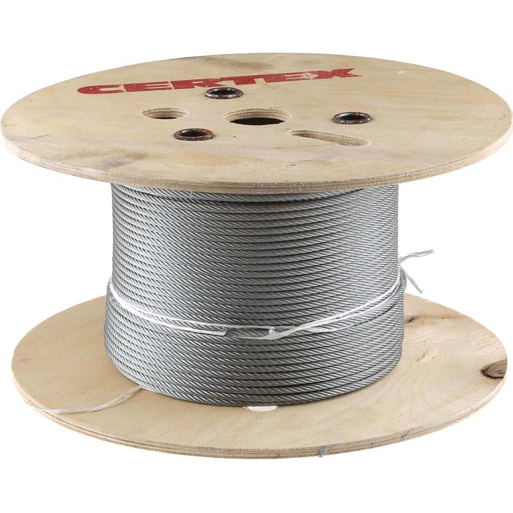 Rs Pro, Seil, Drahtseil galvanisiert 4mm (75 m)
