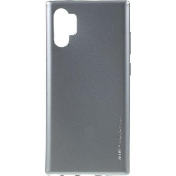Goospery iJelly Metal Series (Samsung Galaxy Note 10+), Smartphone Hülle, Grau