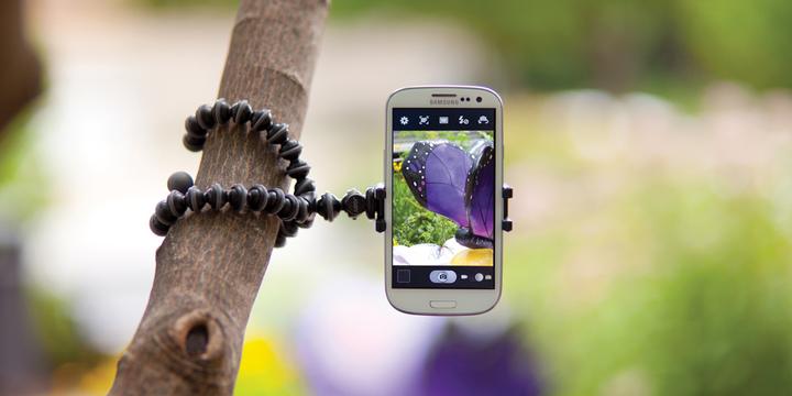 Actual product image PhoneLook Mini GorillaPod trépied pour Smartphone pour la photographie ultra léger + flexible rotatif à 360°