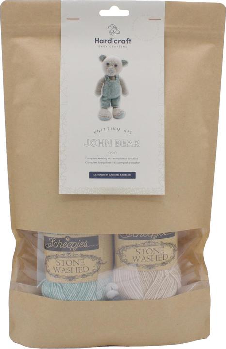 Actual product image Hardicraft Knitting set bear John