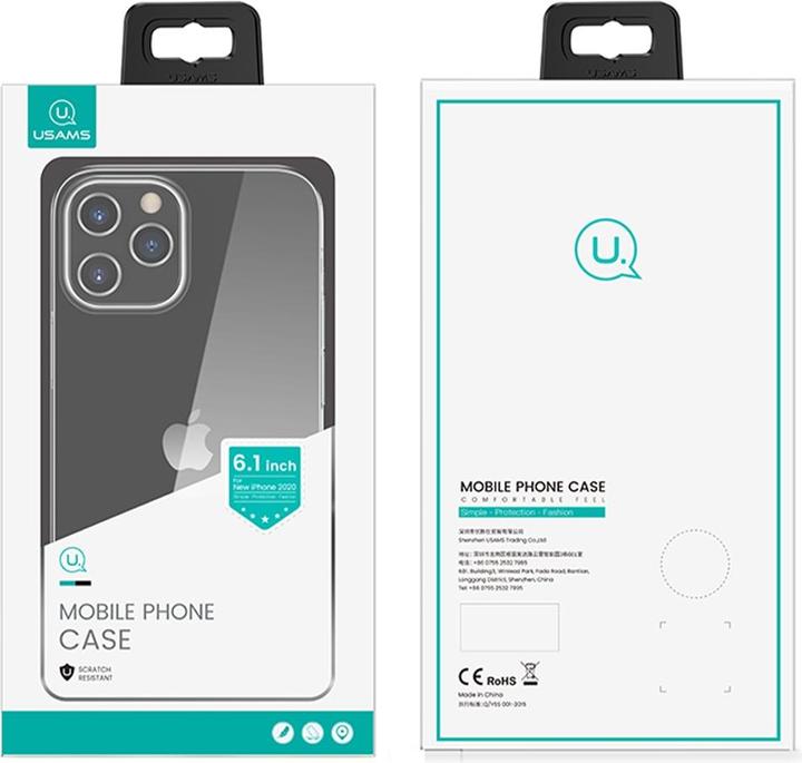 Produktbild Usams Etui Primary iPhone 12 Pro Max 6,7" transparent green IP12MYS01 (US-BH607) (Apple iPhone 12 Pro Max)