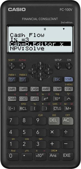 Actual product image Casio Scientific calculator FC-100V