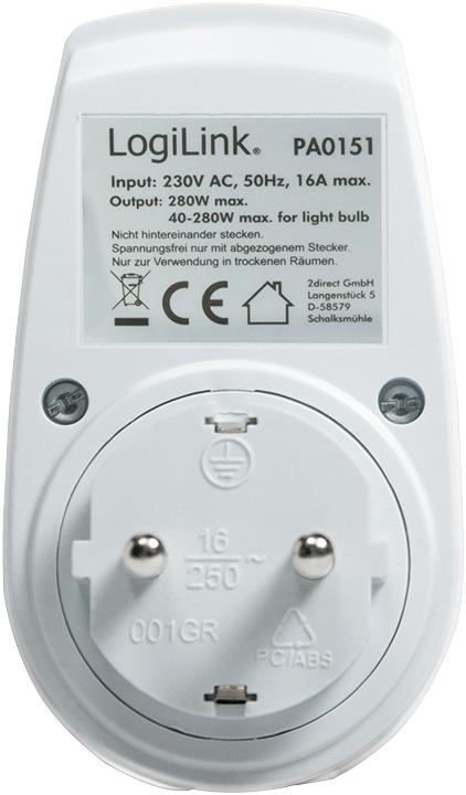 Image du produit LogiLink Adaptateur de prise de courant