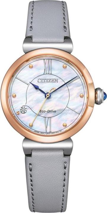 Produktbild Citizen EM1074-15D Eco-Drive Elegance Damenuhr 30mm 5ATM (Analoguhr, 30 mm)