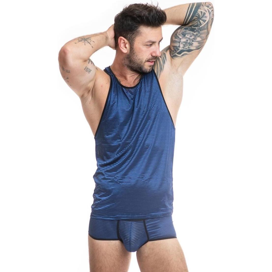 Thumbnail - Anais, Herren, Shirt, Herren-Shirt, Blau, (3XL)