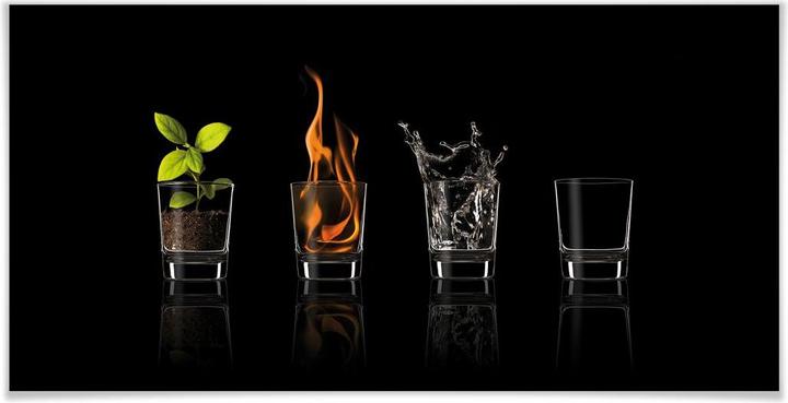 Actual product image Trenddeko Frutos Vargas - The Four Elements - Panorama (150 x 75 cm)