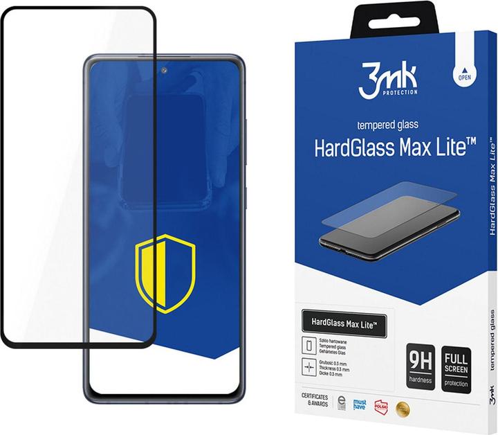 Actual product image 3MK Hardglass Max Lite screen protector (1 pcs., Samsung Galaxy S20 FE, Samsung Galaxy S20 Lite)
