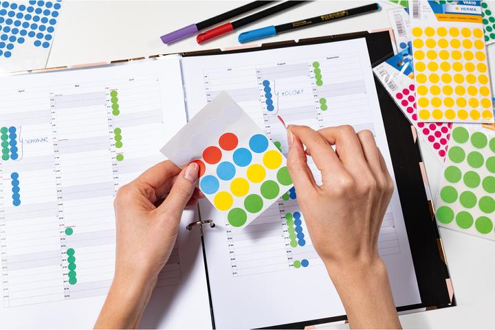 Actual product image HERMA Marking points