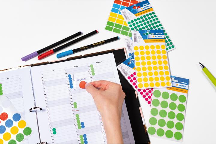 Actual product image HERMA Marking points