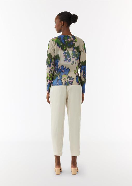 Image du produit Comma T-Shirt Longsleeve aus Mesh (40)