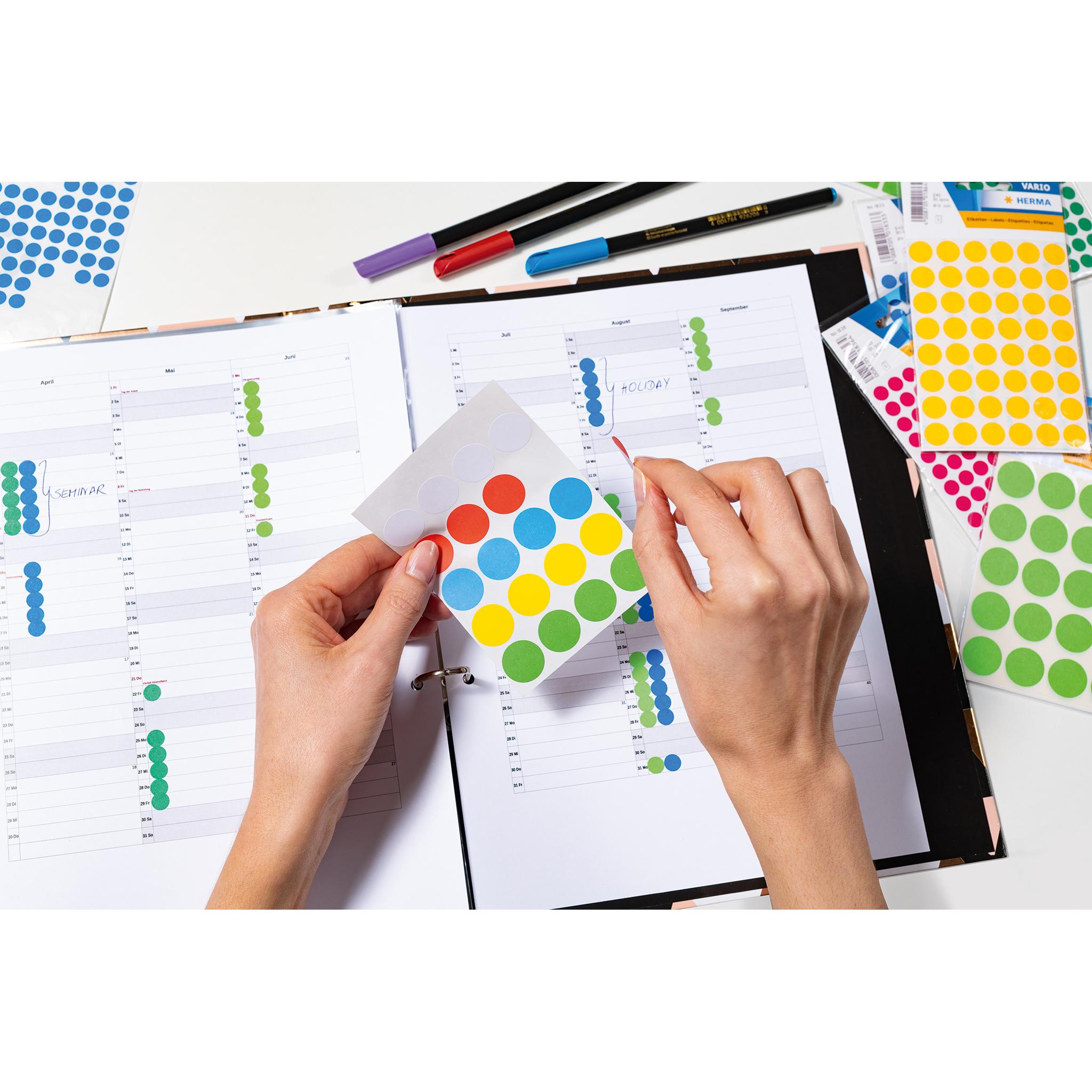 Thumbnail - Herma, Etiketten, Farbpunkte