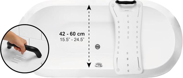 Immagine prodotto Pepe Mobility Sedile da bagno Senior (75 cm) (110 kg)
