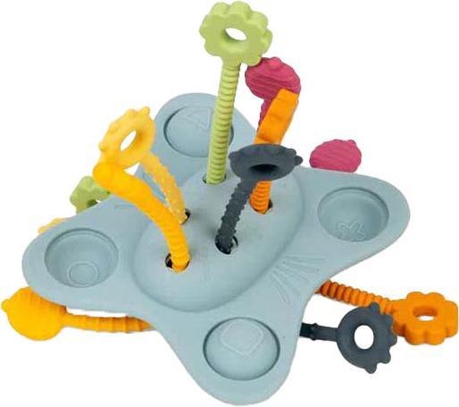 Productafbeelding Bigjigs Montessori-Spielzeug zum Ziehen und Schieben