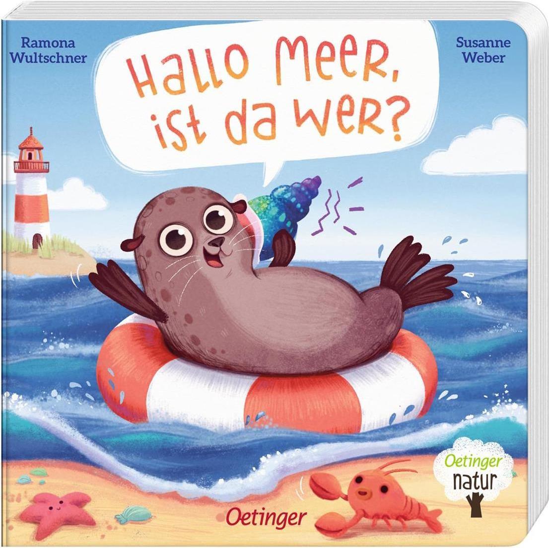 Oetinger, Babybücher, Hallo Meer, ist da wer? (Deutsch)