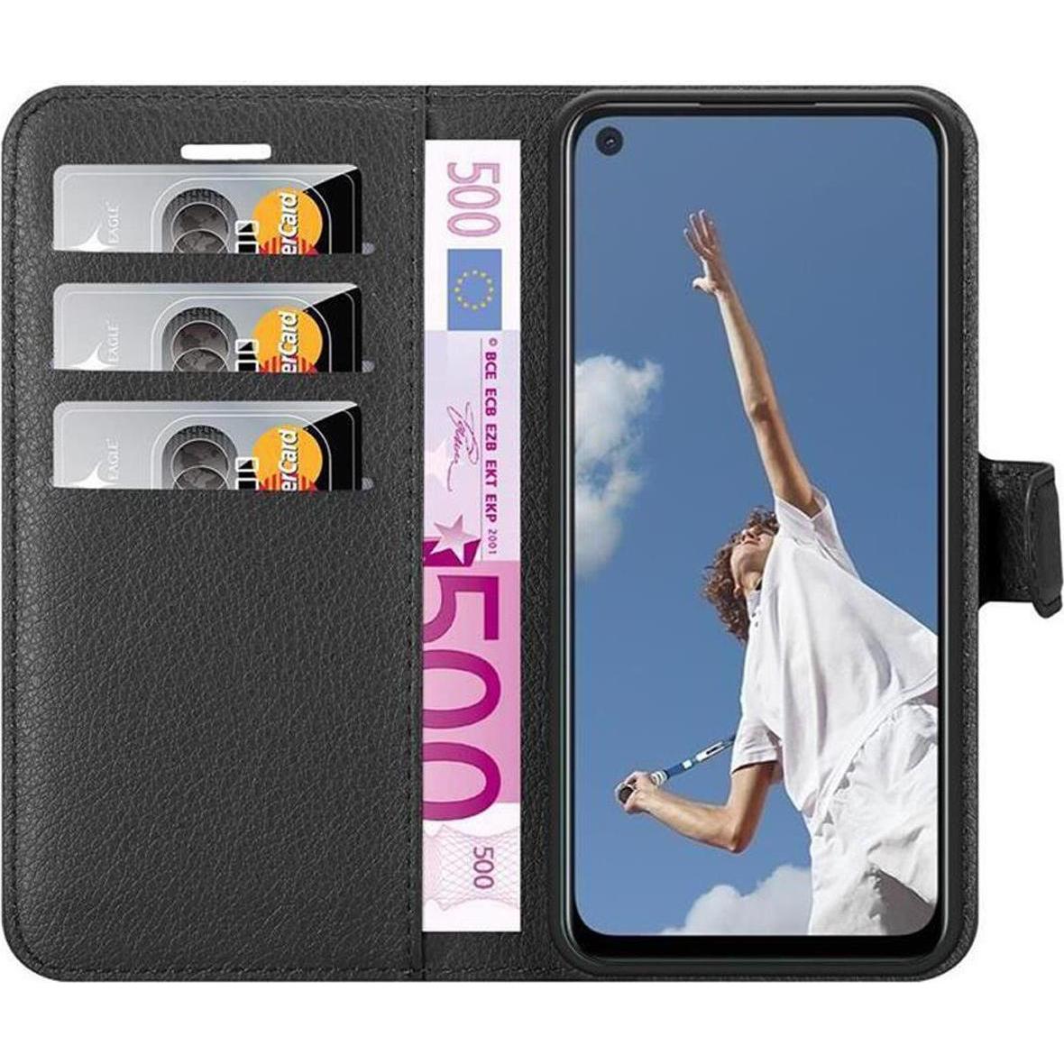 Thumbnail - Cadorabo Book mit Standfunktion Cover (Oppo A52), Smartphone Hülle, Schwarz