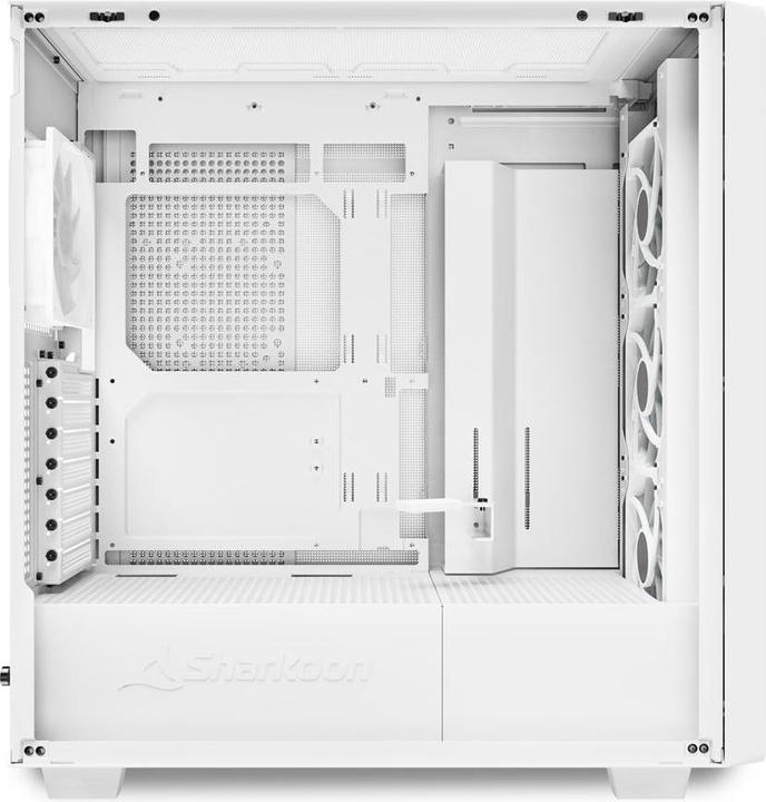 Actual product image Sharkoon Rebel C70G RGB (white, tempered glass) (ATX, mATX, Mini-ITX)