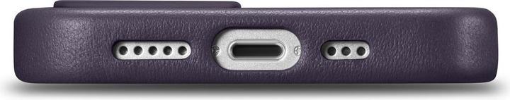 Produktbild iCarer icer Case Lederhülle für iPhone 14 Plus Dunkellila (MagSafe-kompatibel) (Apple iPhone 14 Plus)