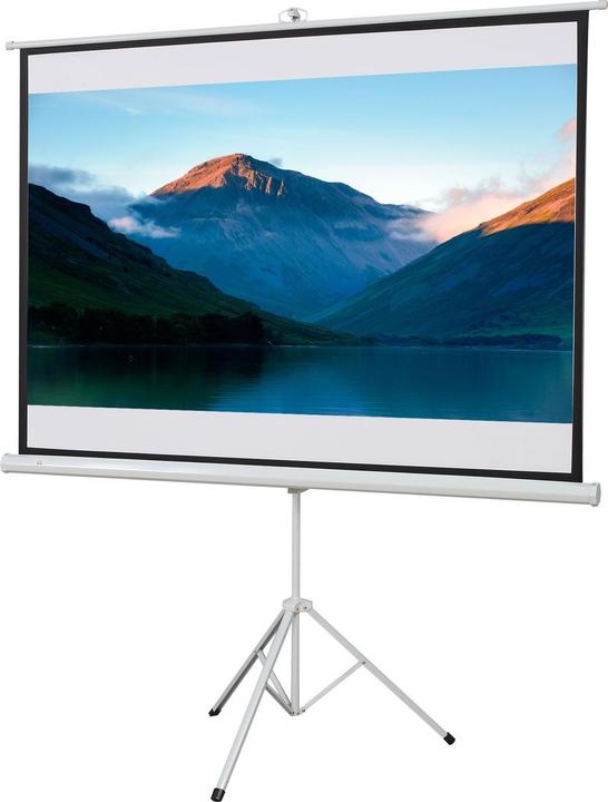 Swisshandel24 Beamer Leinwand mit Stativ, 4:3 Projektionsfläche, 84 Zoll Präsentationswand (84", 4:3)