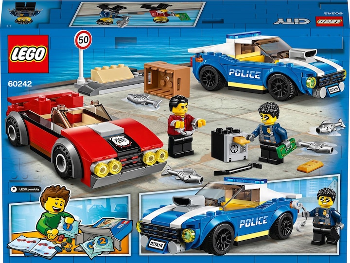 Immagine prodotto LEGO Arresto in autostrada (60242, LEGO City)
