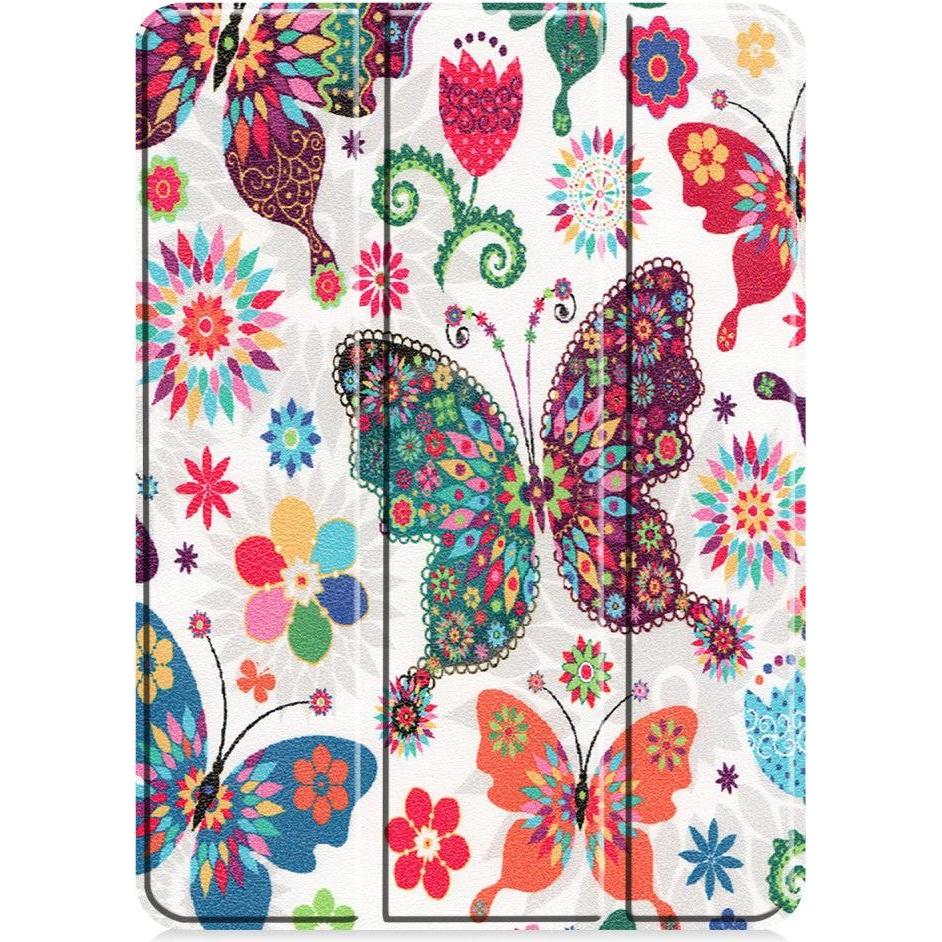 Cover-Discount iPad Pro 11.0 2021 - Tri-fold Smart Case Schmetterlinge (iPad Pro), Tablet Hülle, Mehrfarbig