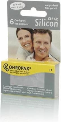Immagine prodotto Ohropax Tappi per orecchie in silicone trasparente - 3 paia (6 x)