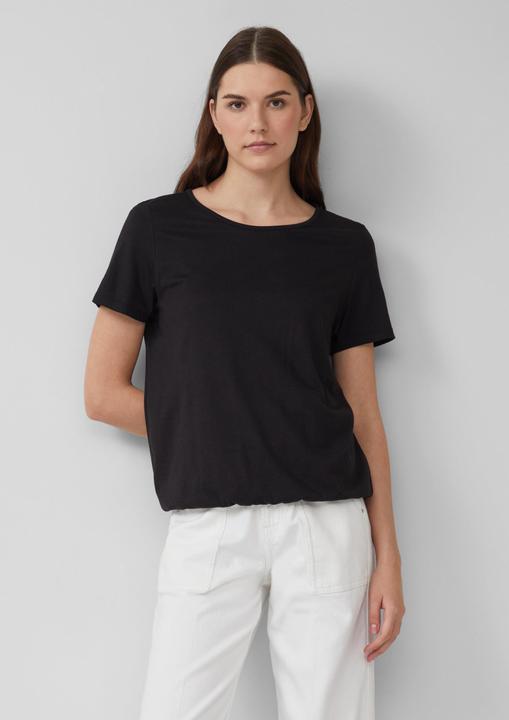 Produktbild S.Oliver T-Shirt Jersey-T-Shirt im O-Shape mit Cut-out (46)