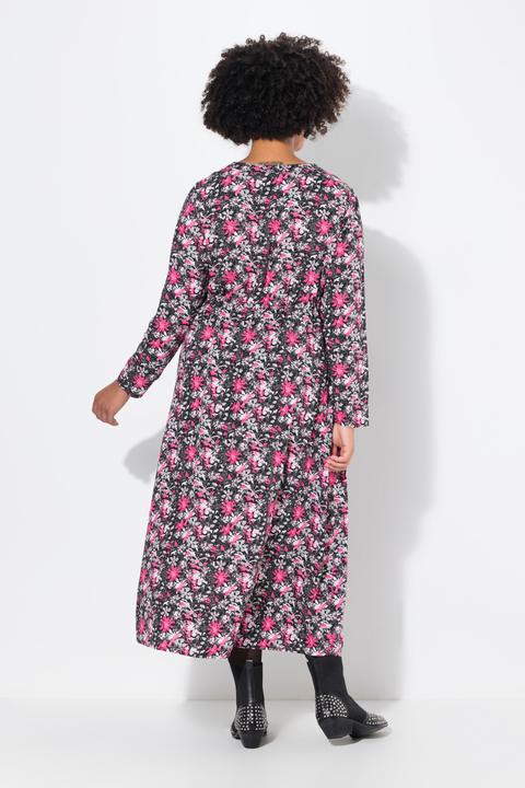 Produktbild Angel of Style Maxikleid, A-Linie, Blumen-Camouflage Druck (54)