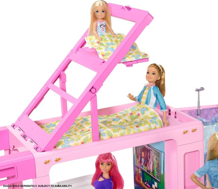 Actual product image Barbie 3-in-1 Super Adventure Camper with Accessories